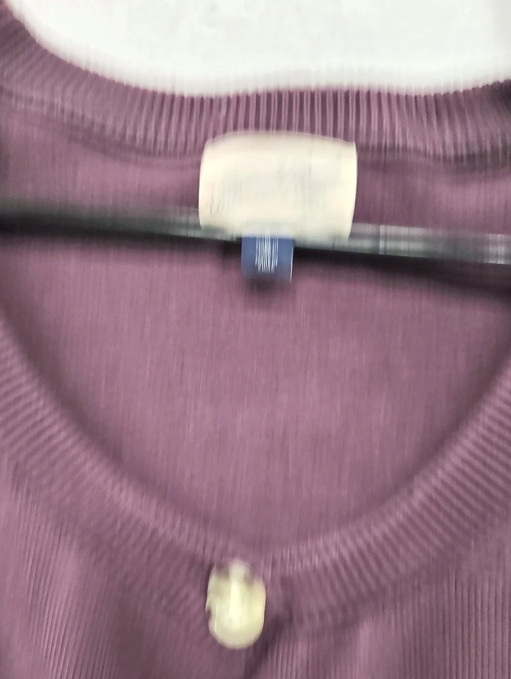 Universal Thread Purple Button-Front Cardigan - Picture 3 of 3